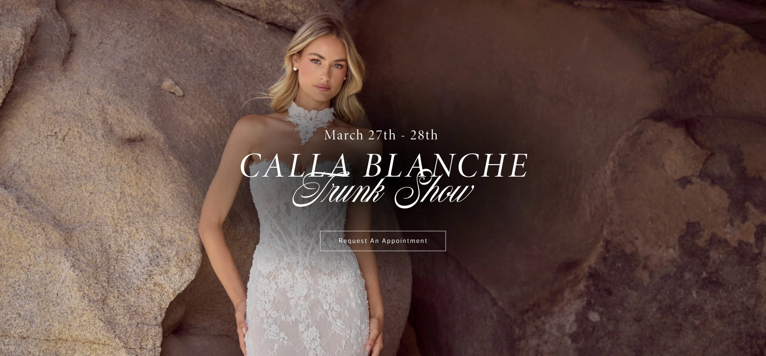 Calla Blanche Banner for Desktop